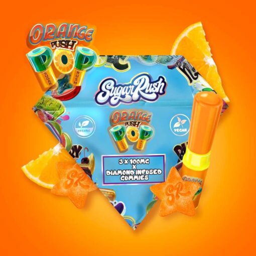 Sugar Rush Gummies - Orange Push