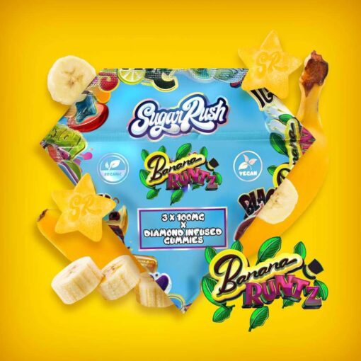 Sugar Rush Gummies - Banana Runtz