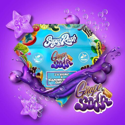 Sugar Rush Gummies - Grape Soda